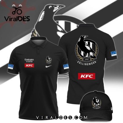 Collingwood Magpies AFL Polo, Cap Limited Edition
