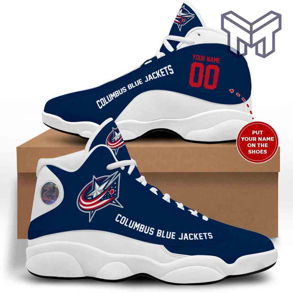 Columbus Blue Jackets Nhl Retro Air Jordan13 Shoes Custom Shoes Columbus Blue Jackets Nhl Retro Air Jordan13 Shoes Custom Shoes