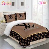 Comforter Dark Beige Black Full Louis Vuitton Bedding Sets Sheets Home Decor Bed Linen Bedspread Covers Blankets Duvet Bedroom Idea Bedclothes
