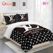Comforter Sets Black And White Louis Vuitton Bedding Set