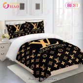 Comforter Sets Brown And Beige Louis Vuitton Bedding Set