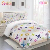 Comforter Sets Full Set Multicolor Louis Vuitton Bedding Set