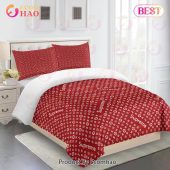 Comforter Sets Full Set Red Supreme Louis Vuitton Bedding Set