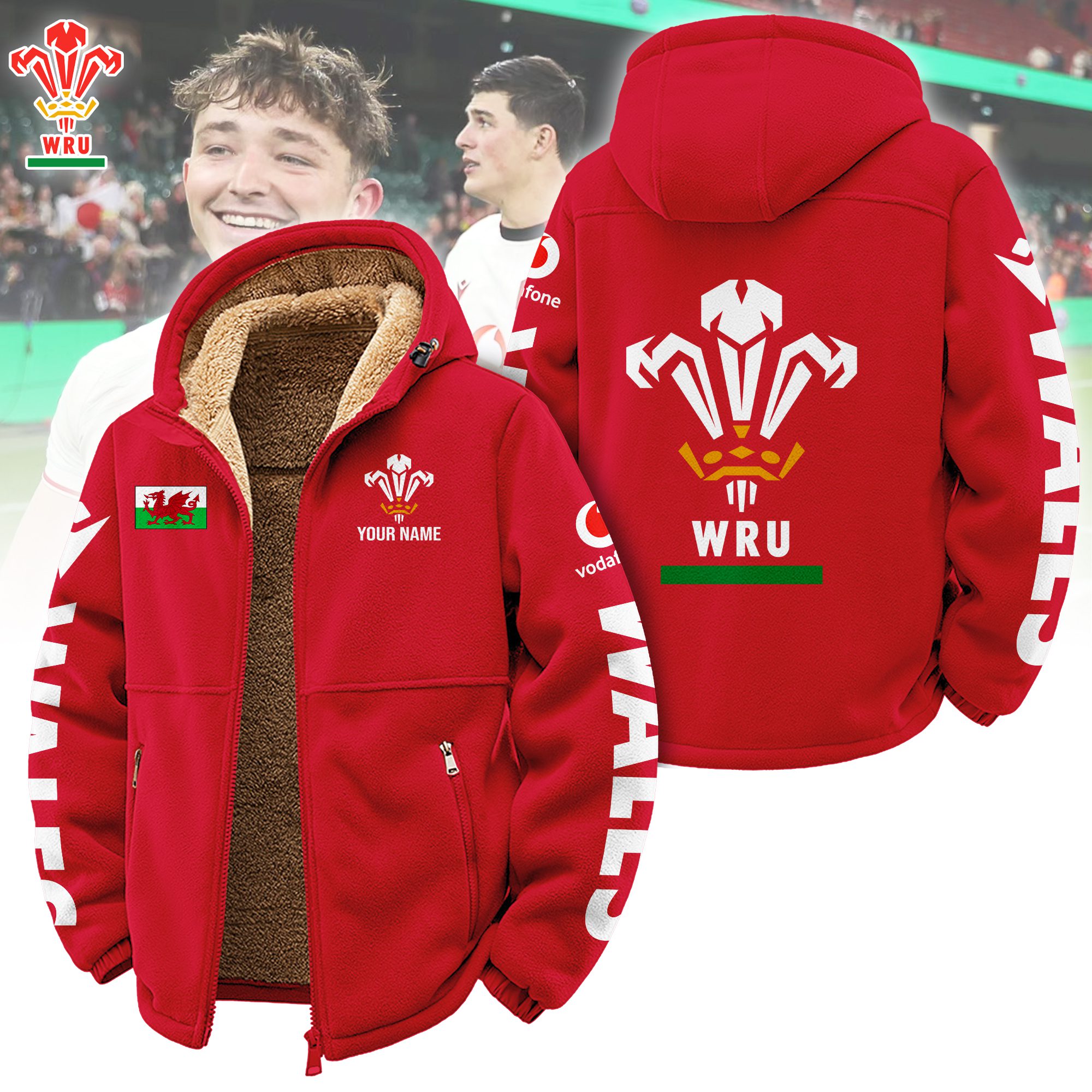 HMVNVM WRU H913 2211 Winter Fleece Jacket HMVNVM WRU H913 2211 Winter Fleece Jacket