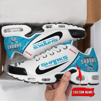 Cronulla-Sutherland Sharks-PERSONALIZED TN Sport Shoes - YourGearsNow