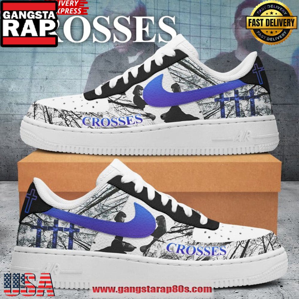 Crosses Limited Edition Air Force 1 Sneakers Shoes Crosses Limited Edition Air Force 1 Sneakers Shoes