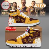 Custom Afl Hawthorn Football Fc Air Jordan 1 This Place Looks Exotic. - demo10