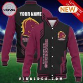 Custom Brisbane Broncos Nrl Baseball Jacket Good One Dear - demo10