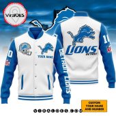 Custom Detroit Lions White Baseball Jacket Limited Edition 1 Mgjdh.jpg - demo10
