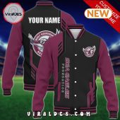 Custom Manly Sea Eagles Nrl Baseball Jacket Rejuvenating Picture - demo10