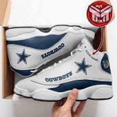 Custom Name Dallas Cowboys Nfl Football Air Jordan13 Shoes 1.jpg - demo10
