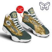 Custom Name Green Bay Packerss Football Nfl Air Jordan 13 Shoes.jpg - demo10