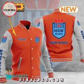 Custom Name Nrl New South Wales Blues Orange Baseball Jacket 2 1hxq0.jpg - demo10