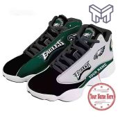 Custom Name Philadelphia Eagles Fans Sport Shoes Nfl Air Jordan 13 Shoes 1.jpg - demo10