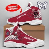Custom Name Tampa Bay Buccaneers Fans Sport Shoes Nfl Air Jordan 13 Shoes.jpg - demo10