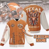 Custom Name Texas Longhorns Embrace The Hate Baseball Jersey