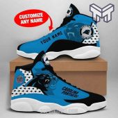 Custom Shoes Carolina Panthers Nfl Big Logo Football Team Air Jordan 13 Shoes.jpg - demo10