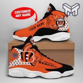 Custom Shoes Cincinnati Bengals Nfl Fans Sport Air Jordan 13 Shoes.jpg - demo10