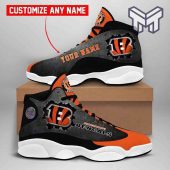 Custom Shoes Cincinnati Bengals Nfl Football Team Air Jordan 13 Shoes.jpg - demo10
