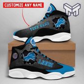 Custom Shoes Detroit Lions Nfl Fans Sport Air Jordan 13 Shoes 1.jpg - demo10