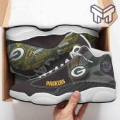 Custom Shoes Green Bay Packers Nfl Team Sneaker Air Jordan 13 Shoes