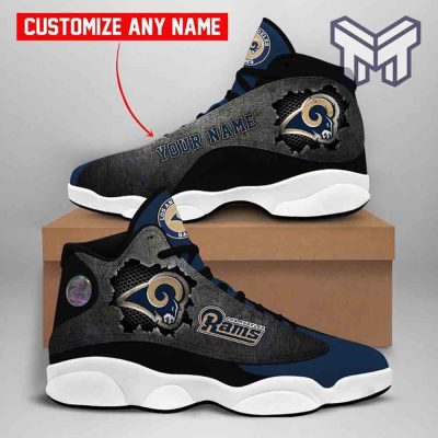 Custom Shoes Los Angeles Rams Air Jordan 13 Nfl Fans Sport Jordan13 Shoes