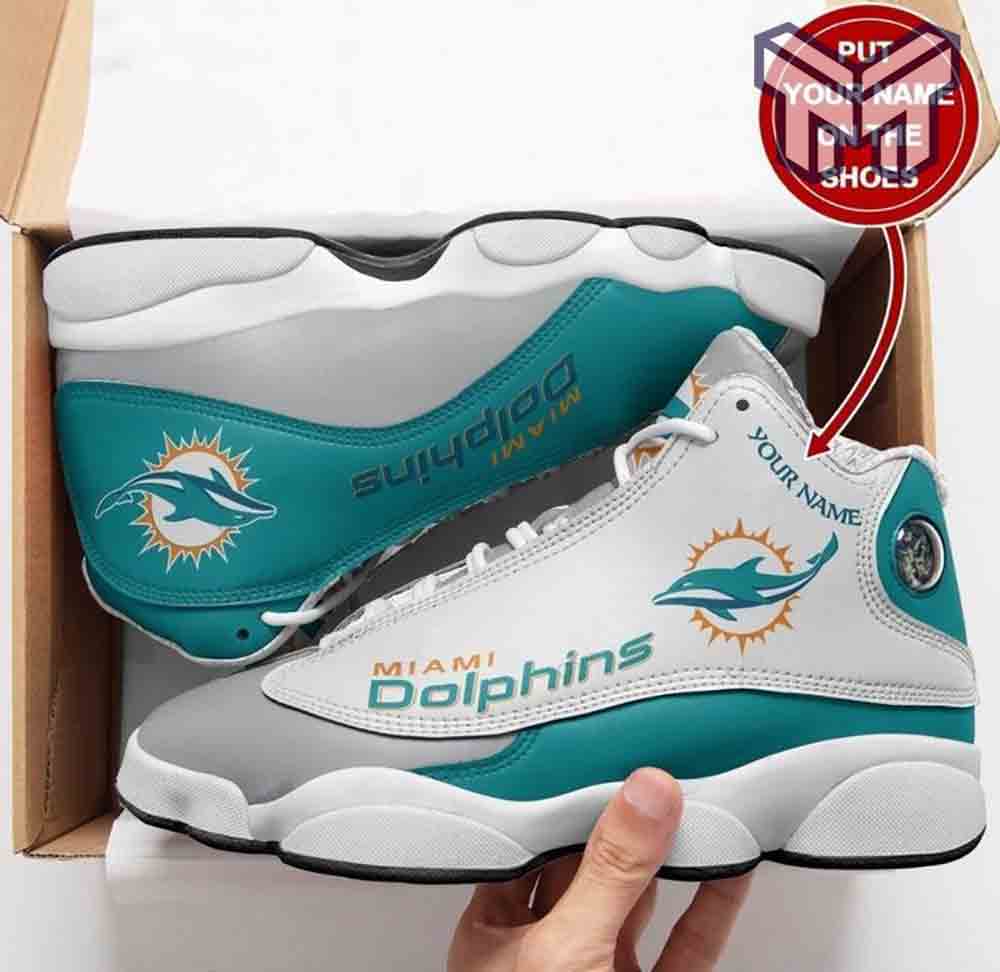 Custom Shoes Miami Dolphins Air Jordan 13 Nfl Fans Sport Jordan13 Shoes Custom Shoes Miami Dolphins Air Jordan 13 Nfl Fans Sport Jordan13 Shoes