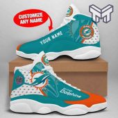 Custom Shoes Miami Dolphins Air Jordan 13 Nfl Football Shoes Jordan13 1.jpg - demo10