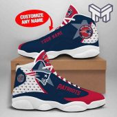 Custom Shoes New England Patriots Air Jordan 13 Nfl Football Team Jordan13 Shoes