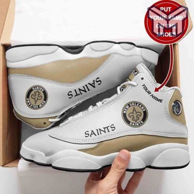 Custom Shoes New Orleans Saints Air Jordan 13 Nfl Football Team Sneaker Jordan13 Shoes