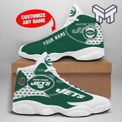 Custom Shoes New York Jets Air Jordan 13 Nf Football Jordan13 Shoes