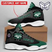 Custom Shoes New York Jets Air Jordan 13 Nfl Big Logo Football Team Jordan13 Shoes.jpg - demo10