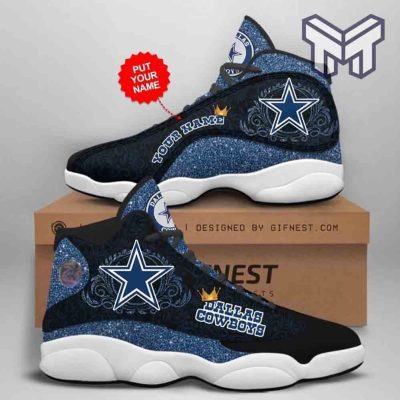 Custom Shoes Queen Dallas Cowboys Air Jordan 13 Nfl Mandala Fans Sport Shoes