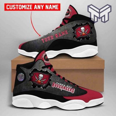 Custom Shoes Tampa Bay Buccaneers Air Jordan 13 Nfl Football Team Sneaker Shoes
