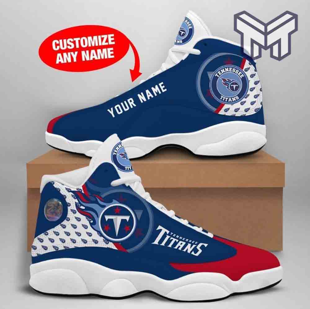 Custom Shoes Tennessee Titans Air Jordan 13 Nfl Big Logo Football Team Shoes Custom Shoes Tennessee Titans Air Jordan 13 Nfl Big Logo Football Team Shoes