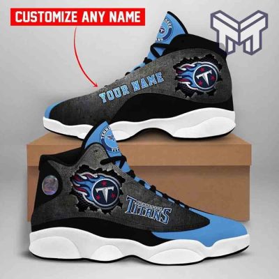 Custom Shoes Tennessee Titans Air Jordan 13 Nfl Fans Sport Air Jordan 13 Shoes