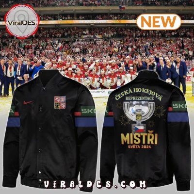 Czech Ice Hockey Association Champions Special Baseball Jacket