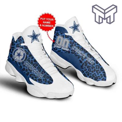 Dallas Cowboys Air Jordan 13 Nfl Fans Sport Shoes Gift For Fan Air Jordan 13 Shoes Type01