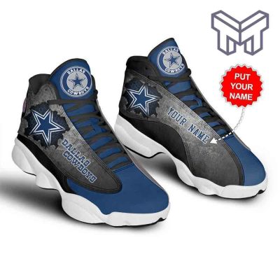 Dallas Cowboys Air Jordan 13 Nfl Fans Sport Shoes Gift For Fan Air Jordan 13 Shoes Type02
