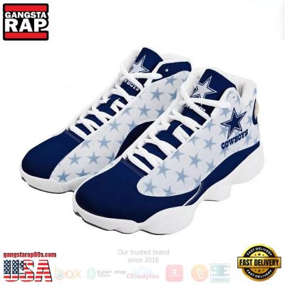 NFL Dallas Cowboys Football Air Jordan 13 Shoes
