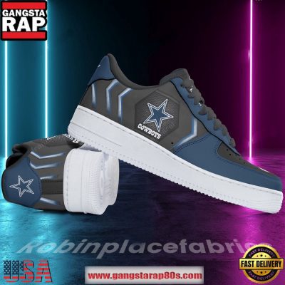 Dallas Cowboys New Edition Air Force 1 Running Sneakers Shoes