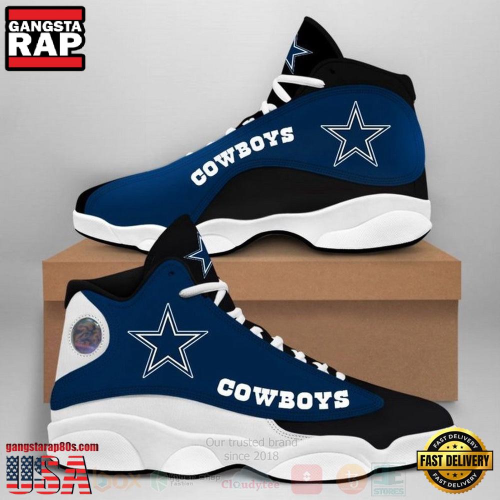 NFL Dallas Cowboys Air Jordan 13 Shoes 2 NFL Dallas Cowboys Air Jordan 13 Shoes 2