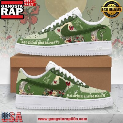 Dave Matthews Christmas Holiday Limited Edition Air Force 1 Running Sneakers