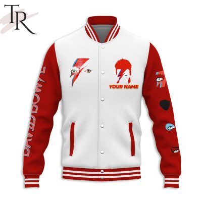 David Bowie Time May Change Me But I Can't Trace Time Custom Baseball Jersey