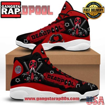 Deadpool Air Jordan 13 Sneakers Shoess