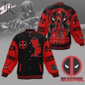 Deadpool Maximum Effort Baseball Jacket Cuteness Overloaded - demo10