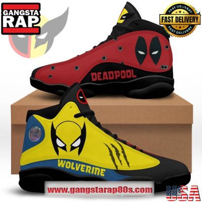 Deadpool x Wolverine Air Jordan 13 Sneakers Shoes