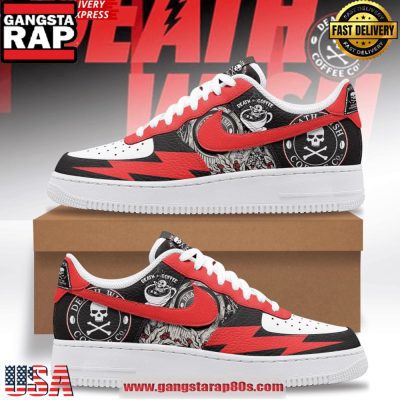 Death Wish Coffee Limited Edition Air Force 1 Sneakers Shoes