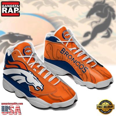 NFL Denver Broncos Ver 4 Air Jordan 13 Sneaker