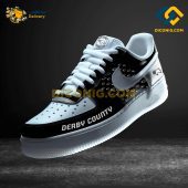 Derby County Custom Shoes EPL Air Force 1 DICONIG FASHION